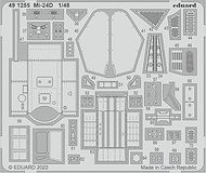 Edudo EDU491255 1/48 Mil Mi-24D Hind D Etched Part (For Trumpeter) Plastic Model Parts