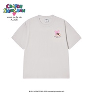 เสื้อยืดแขนสั้น2025ใหม่ Acme De La Vie ADLV FUZZY RABBIT SHINCHAN