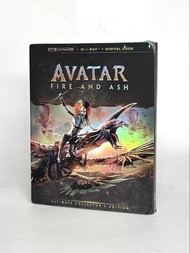 4K藍光Bluray《Avatar: Fire and Ash 阿凡達3》普通版、鐵盒Steelbook 特別版