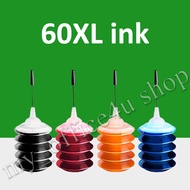 compatible HP 60 ink HP 60XL ink HP60XL refillable ink For HP F4480 F4400 F2400 F2420 F4288 F2480 F4