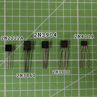 2N2222(TO92) 2N3860 2N3904 2N3906 2N4119 transistor