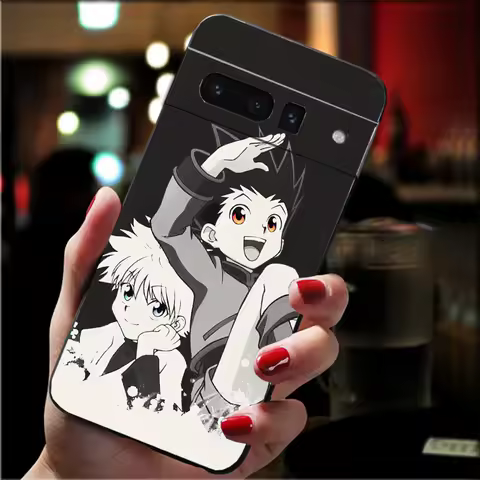 Phone Case For Google Pixel 10 9 Pro XL 9A 8 7 6 Pro Pixel 8A 7A 6A Pixel 8 7 6 5 Anime Hunter x Hun
