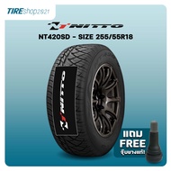 ยางรถกระบะและรถSUV NITTO รุ่นNT420SD ขนาด255/55R18 ยางปี2024 (ราคาต่อเส้น) แถมจุ๊บเติมลมฟรี