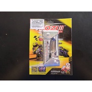 ORI KOZI ALUMINUM FOOTREST EX5 SS Y100 RXZ WAVE W100 W125 RGV Y110 DREAM TZM PEMIJAK KAKI BELAKANG REAR ALLOY RACING