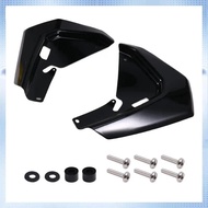 AM-Motorcycles Lower Air Deflectors Air Deflectors For BMW R1300GS Side Spoilers Deflector Black