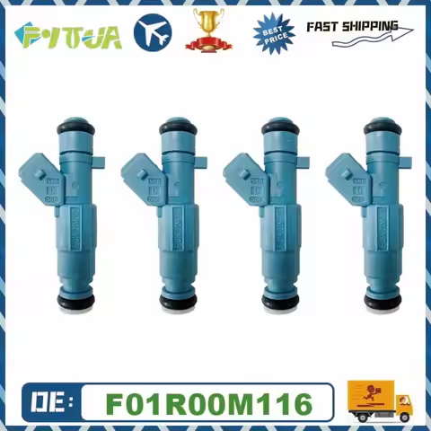4pcs High Performance Fuel Injector OEM F01R00M116 For Chery QQ 1.0 1TR 2TR 3RZ 2RZ 1RZ 6AZ Accessor