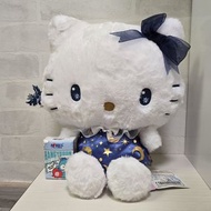 日版 Hello Kitty 閃亮星空服飾大公仔 大毛公仔 Sanrio Characters 凱蒂貓 吉蒂貓 閃亮夜空 EIKOH 景品
