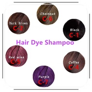Augeas Herbal Hair Dye Shampoo Effective Black Hair Shampoo Nature Hair Color Shamp