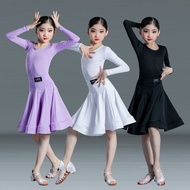 Latin 2026 competition outfit for girls, dance practice outfit, Latin dance dress, two-piece dance s