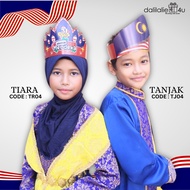 Merdeka Props Kanak Kanak 2024 Topeng Tanjak Tiara Keris Mainan Mask Patriotik  Murah