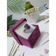 Amethyst pixiu Live Ring 9mm, Amethyst 9mm pixiu Ring