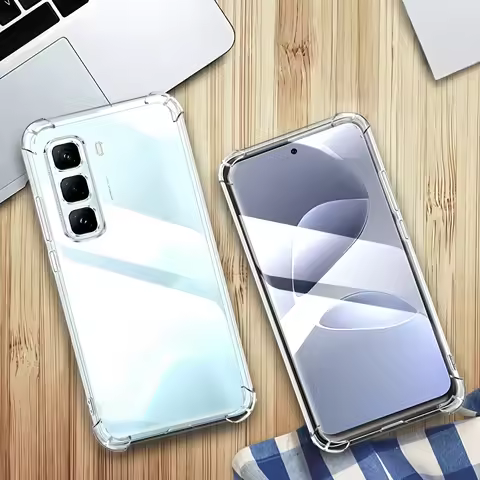 Transparent TPU Shockproof Protection Phone Case for Infinix Hot 60i/Hot 50 PRO+/Hot 50 PRO/Hot 50 -