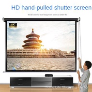 Projector screen Hand-drawn curtain 60/100/120/150 inch projector screen