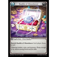 Bauble of Abundance | DOA Alter - 21 - C | Regalia Item — Cleric Bauble [GATCG SINGLES]