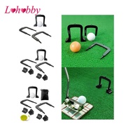 [Lohobby] 3 Putting Gates, Golf Training Aid, Portable & Lightweight, Golf Training Equipment for Pu