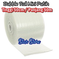 Thick Bubble Wrap Mini Roll Bubble Cut Roll/ 50cm 50m/