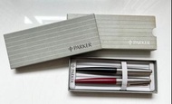 Brand new Parker 45 fountain pens - red and black