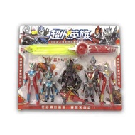 SUPER HEROES ULTRAMAN TOY SET / KID TOY / ULTRAMAN TOY Ready Stock
