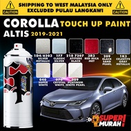 TOYOTA ALTIS GEN 12 2019-2021 🚗 DIY Touch Up Paint Aikka Spray 370ml 0.5L 1L Cat Spray, Kereta Toyot