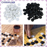 [chiwanji4x] 100 Pieces Go Pieces Strategy Game Accessories Educational Chess Pieces Gobang