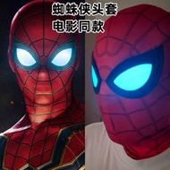 Spider Man Headwear Adult Children Miles Morales Eye Glow Mask