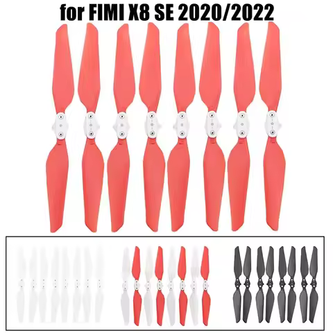 2/4Pairs Quick Release Propeller for FIMI X8 SE 2020/2022 Drone Folding Blade Props Spare Parts Repl