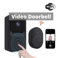 【SG】Video Doorbell Camera Wireless Rechargeable HD Night Vision Door Bell For Home Security