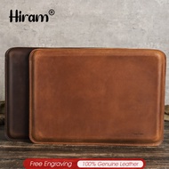 Hiram Genuine Leather Laptop Sleeve Bag for 2021 Macbook Pro 16 Inch Case A2485 2019 A2141 Accessori