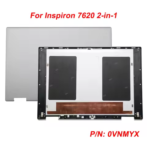 New For Dell Inspiron 16 Plus 7620 2-in-1 FHD Silver LCD Back Cover Lid Top Case 0VNMYX
