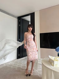 punchita - Natalina midi dress (สินค้าพร้อมส่งค่ะ)