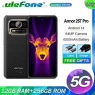 Ulefone Armor 25T Pro 5G Thermal Imaging Rugged Phone 33W 50MP+64MP NFC Android14 8+256GB