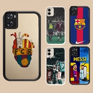 WA-32 Football Messi 10 Shockproof Casing for OPPO A57 A36 A57e A57s A96 A77s A77 A76 Realme 9i C33