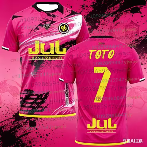 90 Minutes Series MM9 JUL Football Jersey Men's Women Summer Outdoor Sports Quick-drying Jersey Fitn