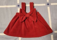 Aosta紅色蝴蝶裙