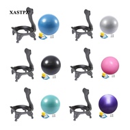 [Xastpz1] Yoga Ball Chair, Yoga Ball Seat Stable with Screws, Portable Office Ball Chair for Indoor, Gym