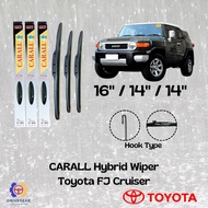 Front Wiper Blades for Toyota FJ Cruiser (16" + 14" + 14") - CARALL