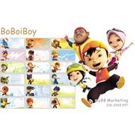 BoBoi Boy Name Sticker (Waterproof)