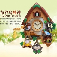 Cuckoo Clock Cartoon Clock Children's Room Decoration Living Room Bedroom Mute Quartz Wall Clock Bird Time