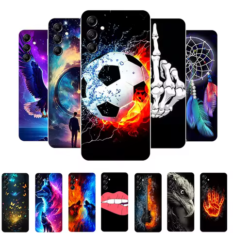 For Samsung A15 Case Football Silicone Soft Back Cover Cases For Samsung Galaxy A15 5G A 15 4G Phone