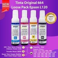 Tinta Refill Epson 664 T664 Original 40ml Cabutan Printer L121 L120