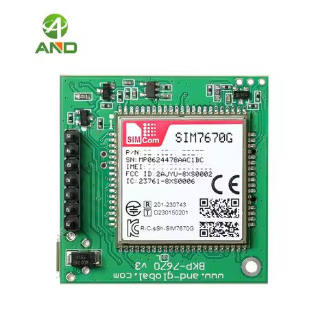 1pc new push push Nano sim slot SIM7670G development LTE Cat1 Qualcomm SIM7670G breakout kit global 