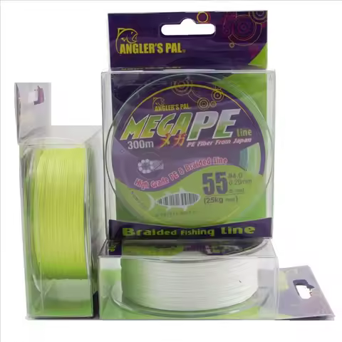 300M and 500M Anglers Pal MEGA PE X8 multifilament PE braided Japan fishing line 8 strands braid, Du