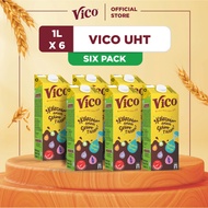 Vico UHT 1L Chocolate Malt Drink Six Pack ( 1L x 6 Pack)