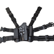 Military CQC G-lock 17 19 23 32 36 Leg Holster Tactical Holster Single Pouch