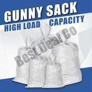 Beg Guni Karung Plastik Karung Beg Besar dan Kecil Gunny Sack Woven Recycle Bag MORE THAN 70KG CAPAC