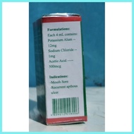 ៚ K ♀ ☞ CANKER MOUTH SORE SOLUTION 4ML (Gamot sa SINGAW)