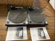 兩個 Technics SL-1200 MK3 轉盤 黑膠唱片機