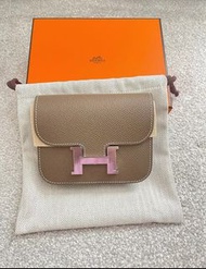Hermes Constance slim 大象灰銀扣