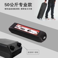 High-End 50kg Barbell Set Household Arm Muscle Dumbbell Men's Barbell Dual-Use Adjustable Fitness Eq