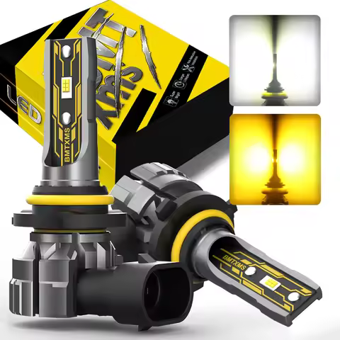 BMTxms 2PCS HB4 HB3 H10 9145 H27W 880 881 H8 H11 LED Fog DRL Lights For AUDI A3 8V 8P A4 B8 Hyundai 